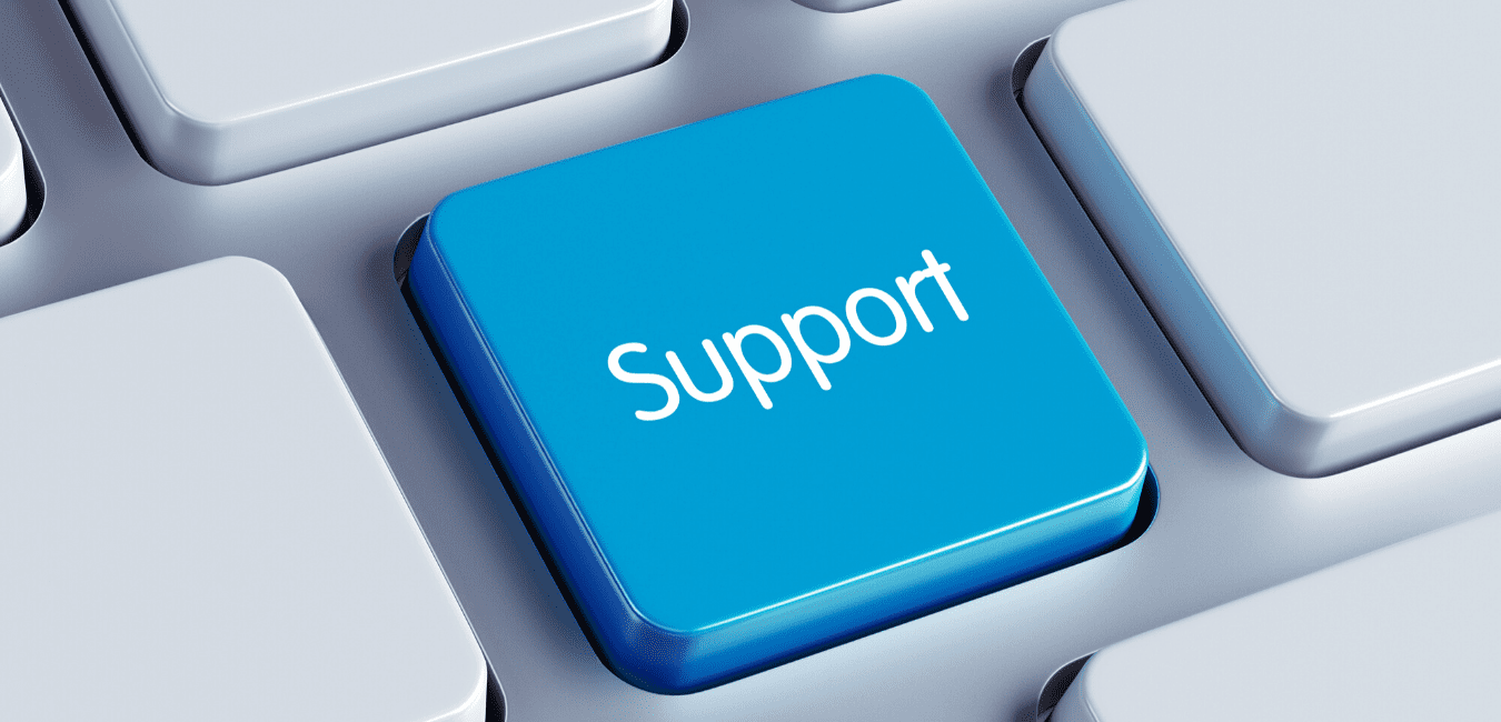 Contact Support by email or phone